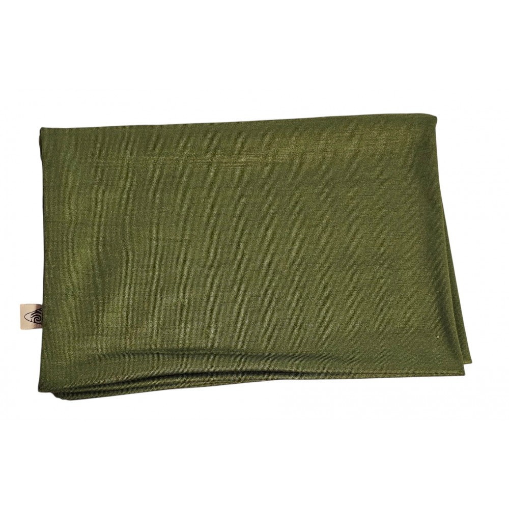 Snood mérinos vert lierre Alpes du sud